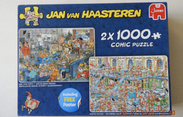 Dubbeldoos  00062 Nieuwjaar  Santa’s Factory